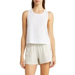 J+B NWT Lightweight Workout White Tank Top Small